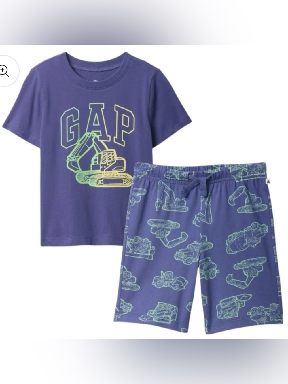 GAP BabyGAP Excavator Short Set - 2T